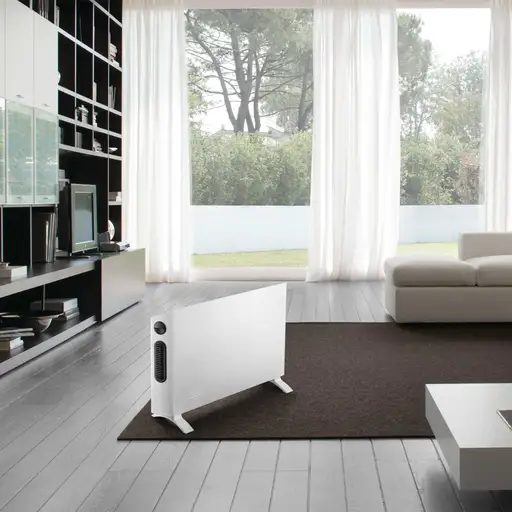 Delonghi HSX4324E 2.4KW Slimline Convector heater - White - Image 3