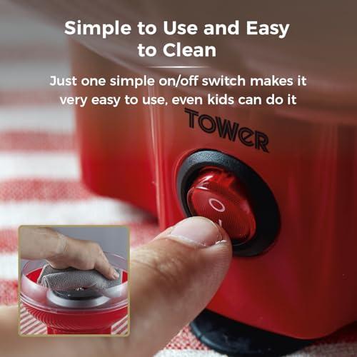 Tower T19039RD 400W Candy Floss Maker - Image 4