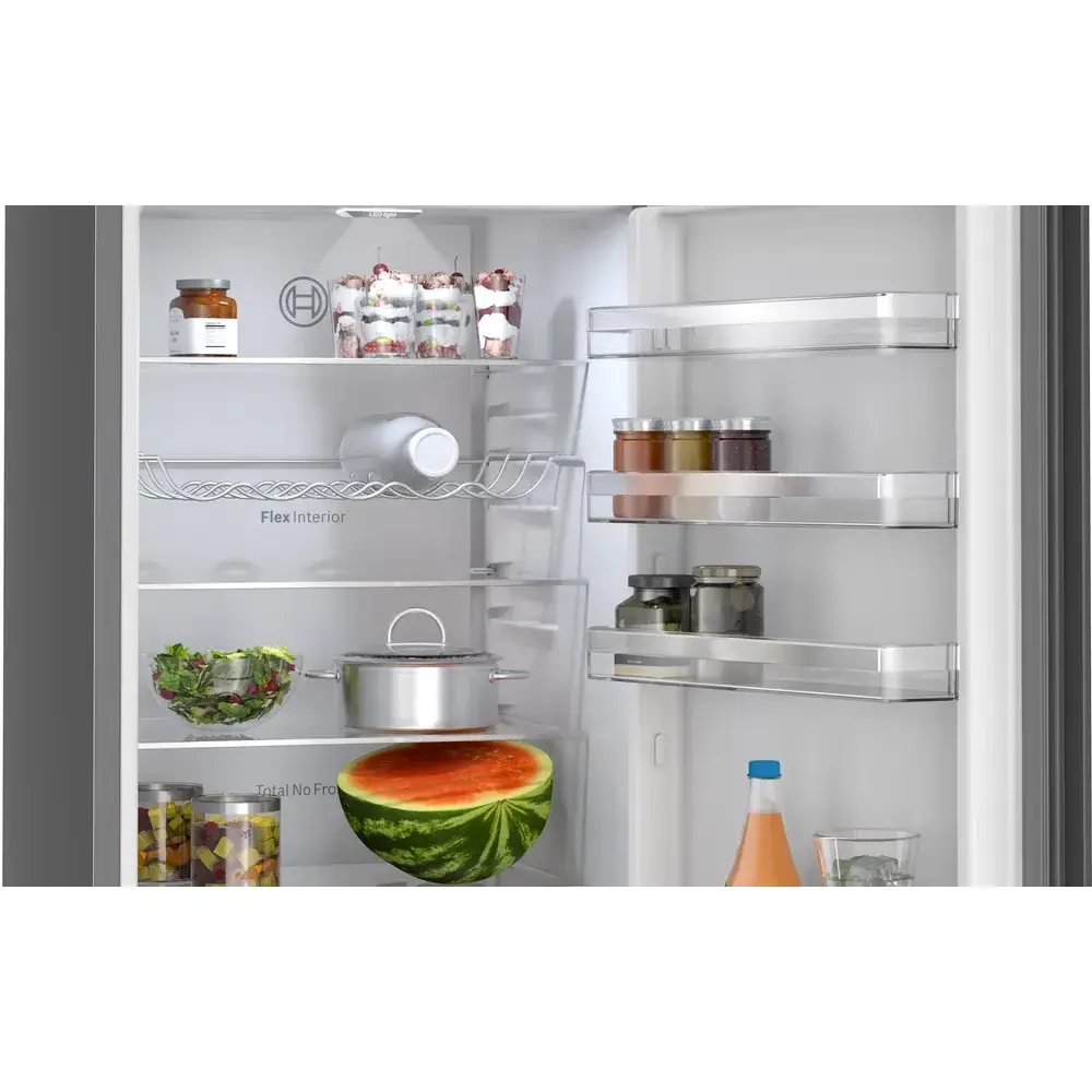 Bosch Series 4 KGN39OCAFG 203cm 70/30 Frost Free Fridge Freezer - Cast Iron - Image 9