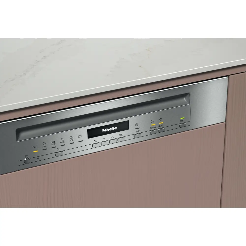 Miele G7210 SCi CleanSteel GB Semi Integrated Dishwasher - 14 Place Settings - A Rated - Image 2
