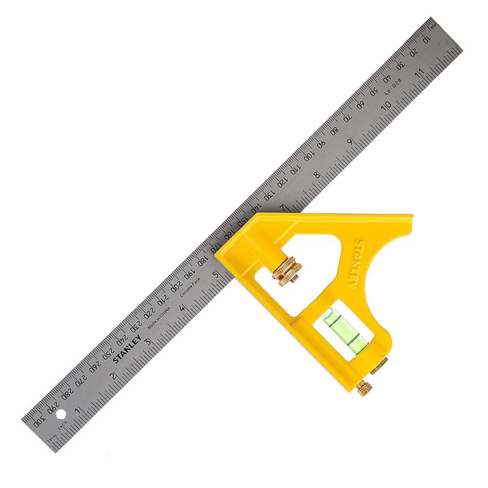 Stanley Die Cast Combination Square 12in