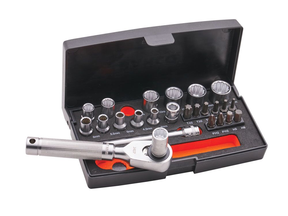 Bahco Special Edition 1/4 Inch Socket Set