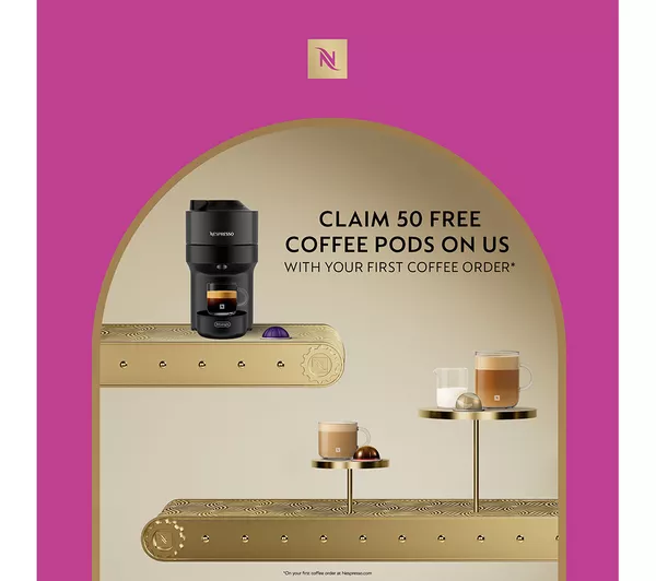 Delonghi ENV90.BAE Nespresso Vertuo Pop Bundle - Black - Image 4