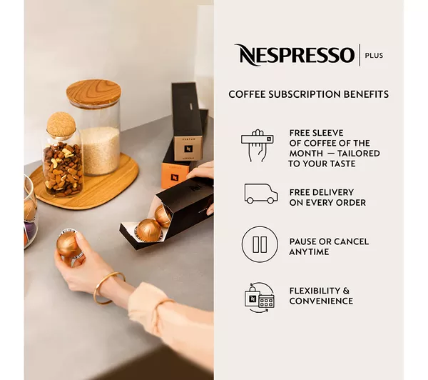 Delonghi ENV90.BAE Nespresso Vertuo Pop Bundle - Black - Image 2