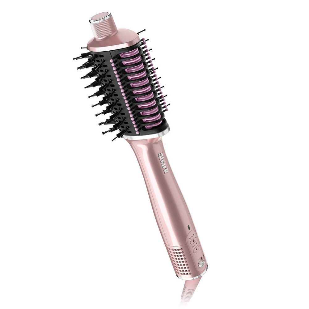 Shark HT302UKPK Glossi 2-in-1 Hot Tool and Air Glosser Brush - Pink