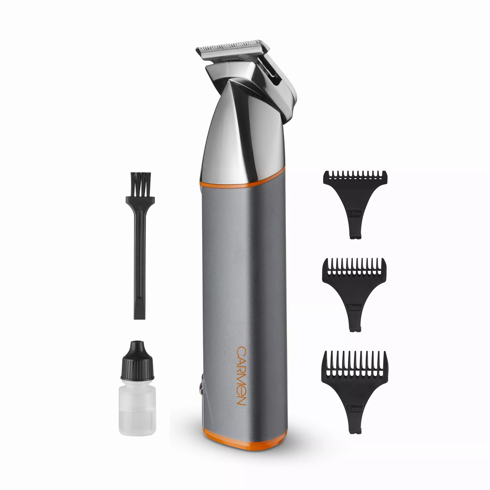 Carmen C812060ORG Titan 4-in-1 Cordless Nose-Ear and Hair Trimmer