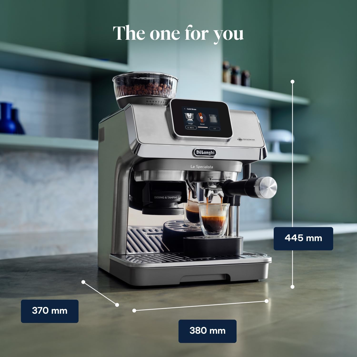 Delonghi La Specialista Touch EC9455.M Bean to cup Coffee Machine - Stainless Steel - Image 4