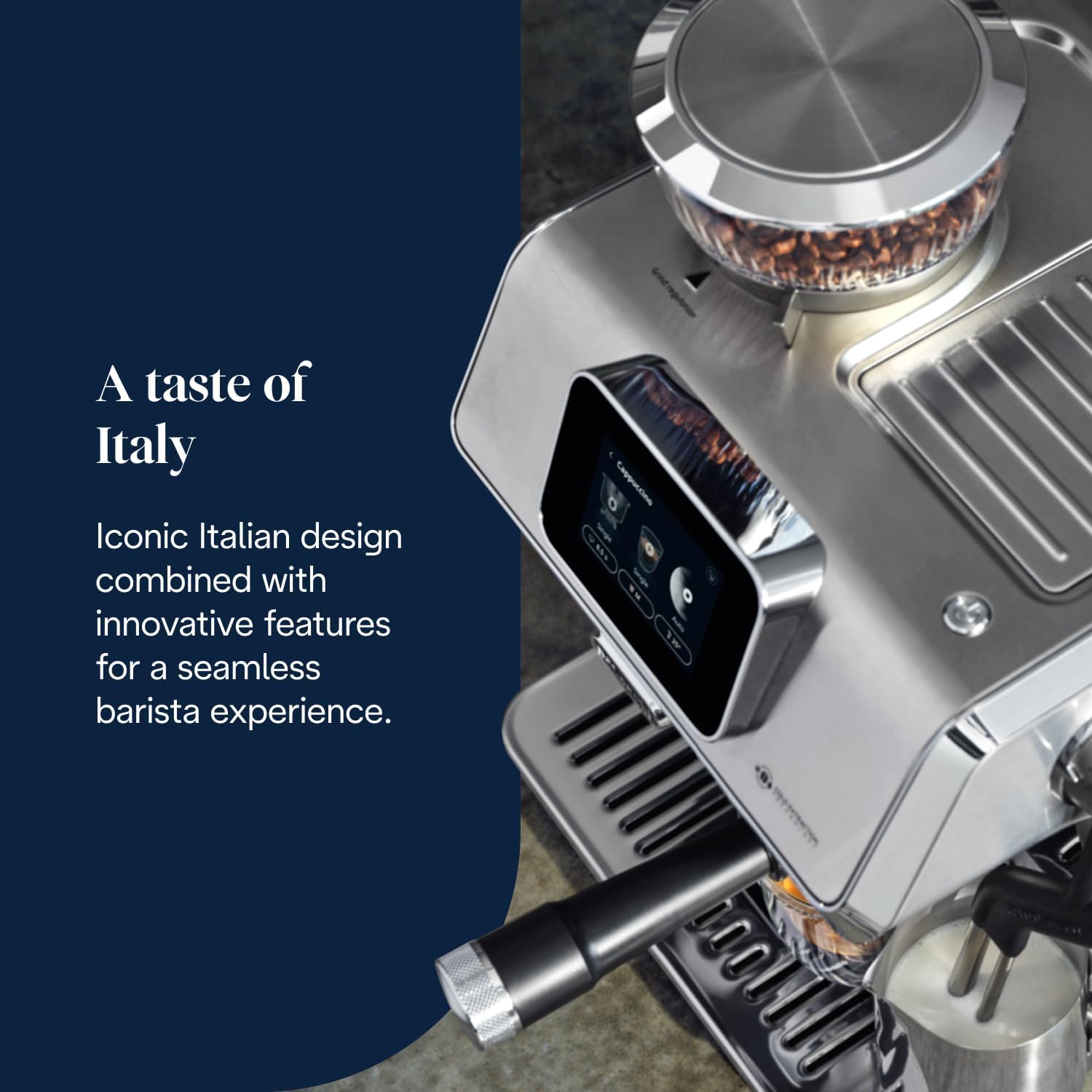 Delonghi La Specialista Touch EC9455.M Bean to cup Coffee Machine - Stainless Steel - Image 3