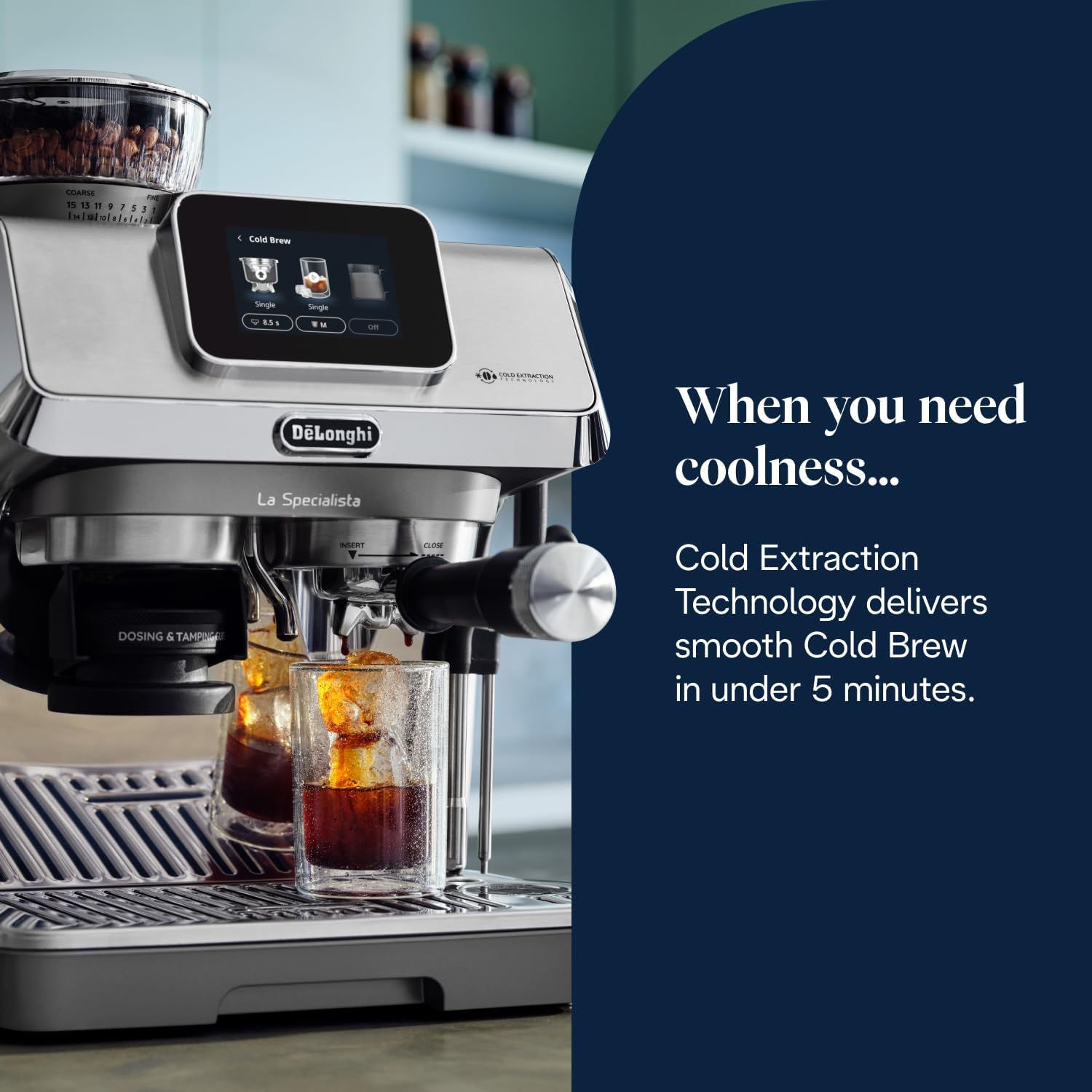 Delonghi La Specialista Touch EC9455.M Bean to cup Coffee Machine - Stainless Steel - Image 2