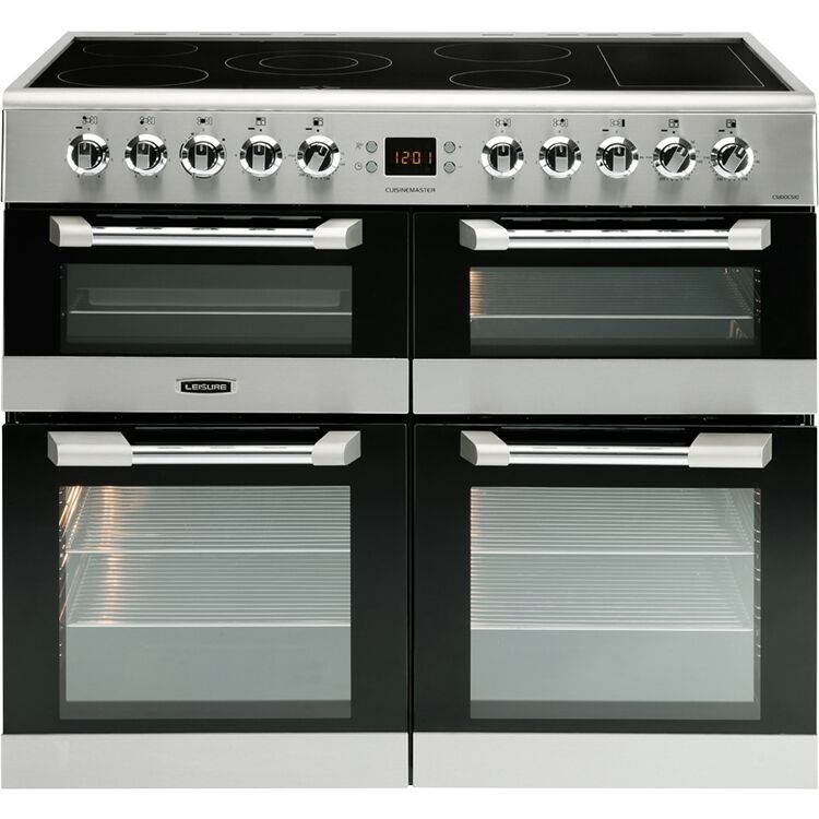 Leisure Cuisinemaster CS100C510X 100cm Electric Range Cooker with Ceramic Hob - Stainless Steel