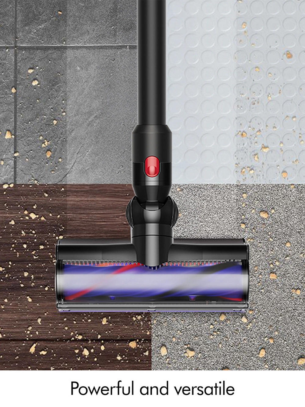 Dyson V8CYCLONE (226564-01) 60 Min Run Time Cordless Vacuum - Black/Green - Image 4