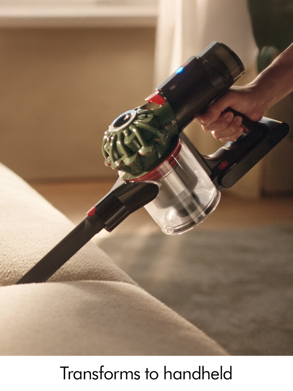 Dyson V8CYCLONE (226564-01) 60 Min Run Time Cordless Vacuum - Black/Green - Image 3