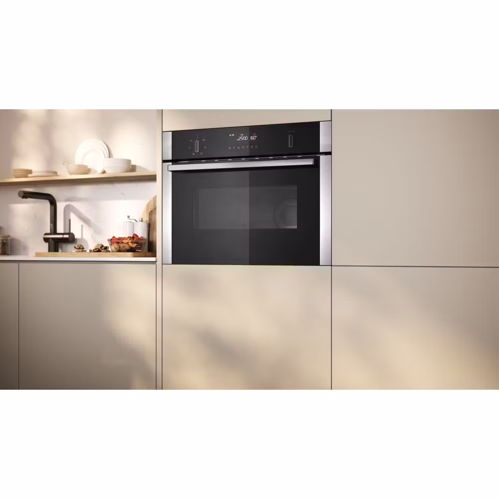 Neff C1AMG84N1B 44 Litres Built In Microwave Oven - Stainless Steel - Image 2