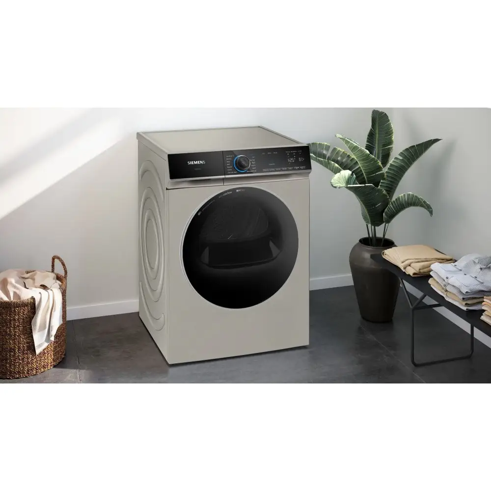 Siemens IQ-700 WR47B2CSGB 9Kg Heat Pump Tumble Dryer - Silver - Image 2