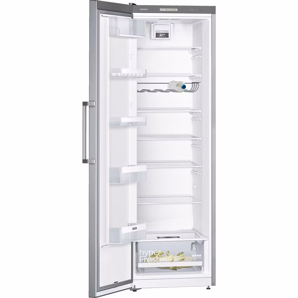 Siemens IQ-300 KS36VVIEPG 60cm Freestanding Larder Fridge - Stainless Steel - Image 2