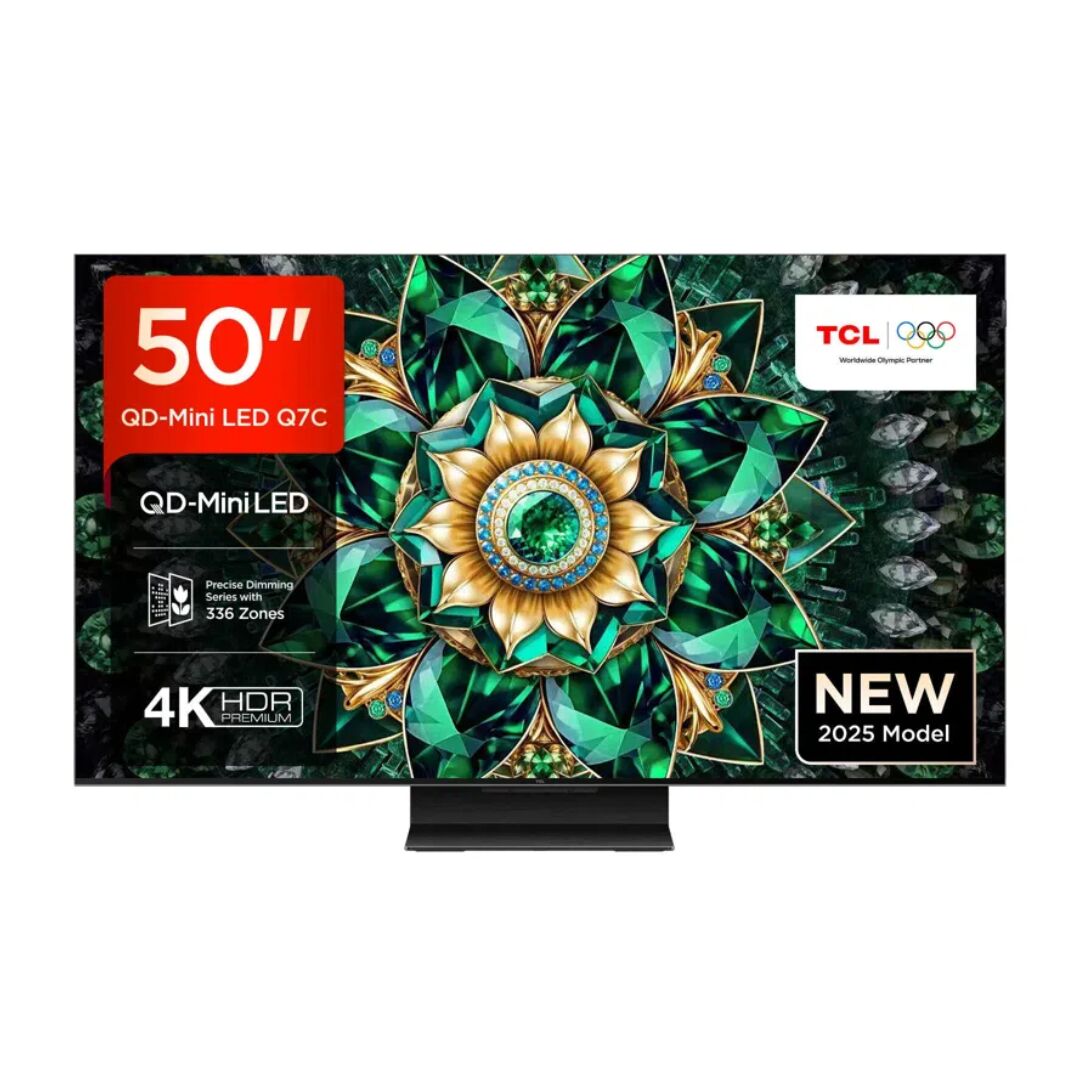 TCL 50Q7C-UK 50" 4K QD-Mini LED UHD Smart Google TV