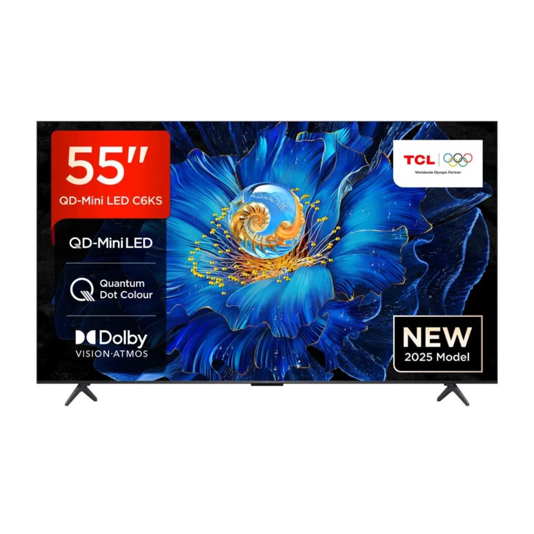 TCL 55C6KS-UK 55" 4K Ultra HD QD-Mini LED TV