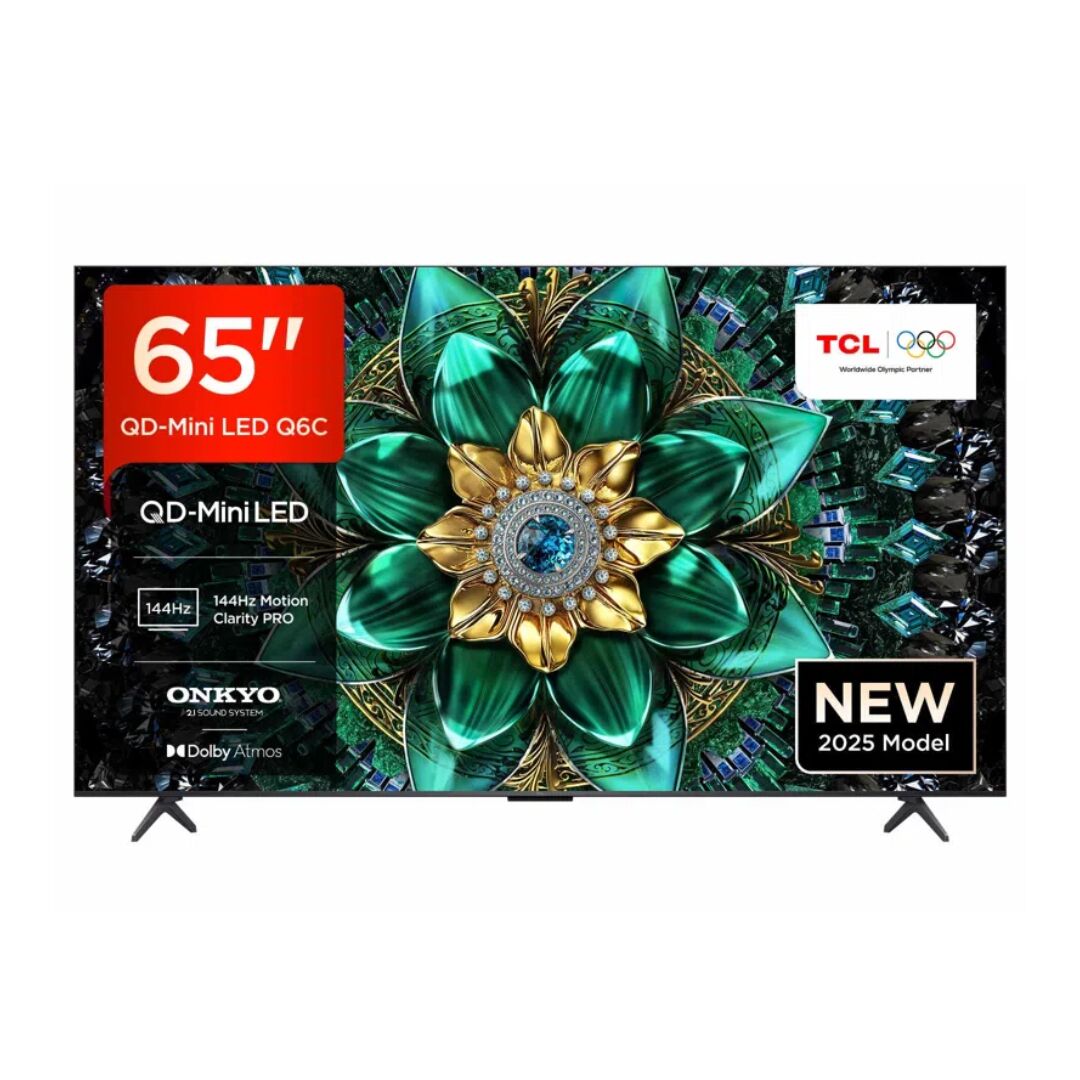 TCL 65Q6C-UK 65" 4K QD-Mini LED UHD Smart Google TV