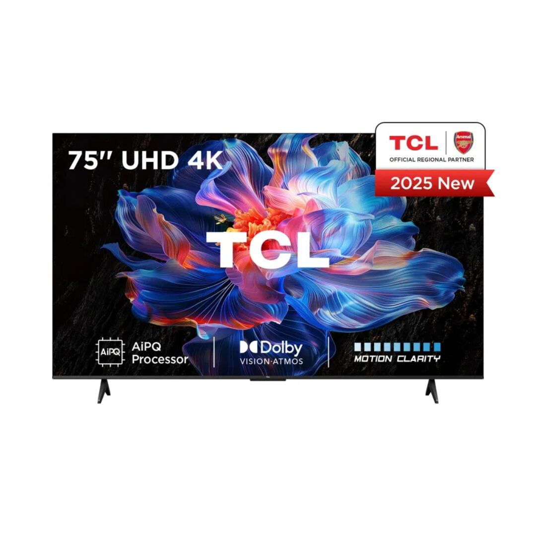 TCL 75V6C-UK 75" 4K Direct LED HDR TV Google TV