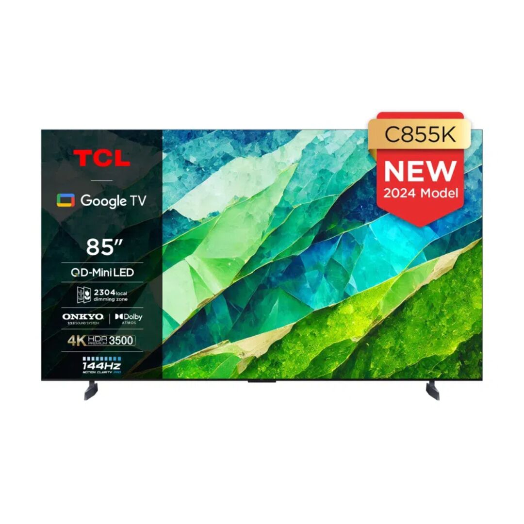 TCL 85C855K 85" 4K QLED HDR Premium Google TV