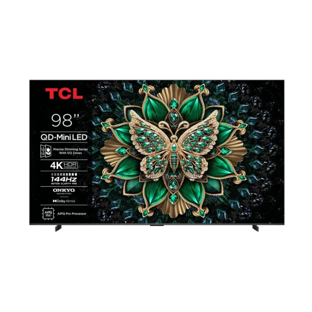TCL 98Q6C-UK 98" 4K QD-Mini LED UHD Smart Google TV