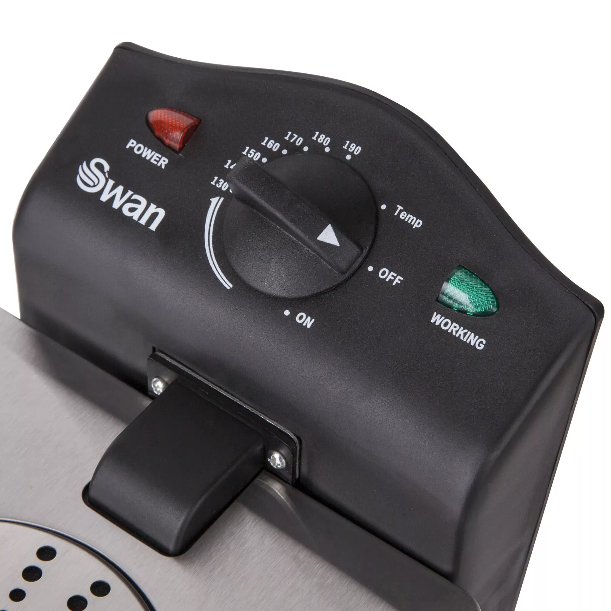 Swan SD6040N 3 Litre Fryer in Stainless Steel - Viewing Window - Image 7