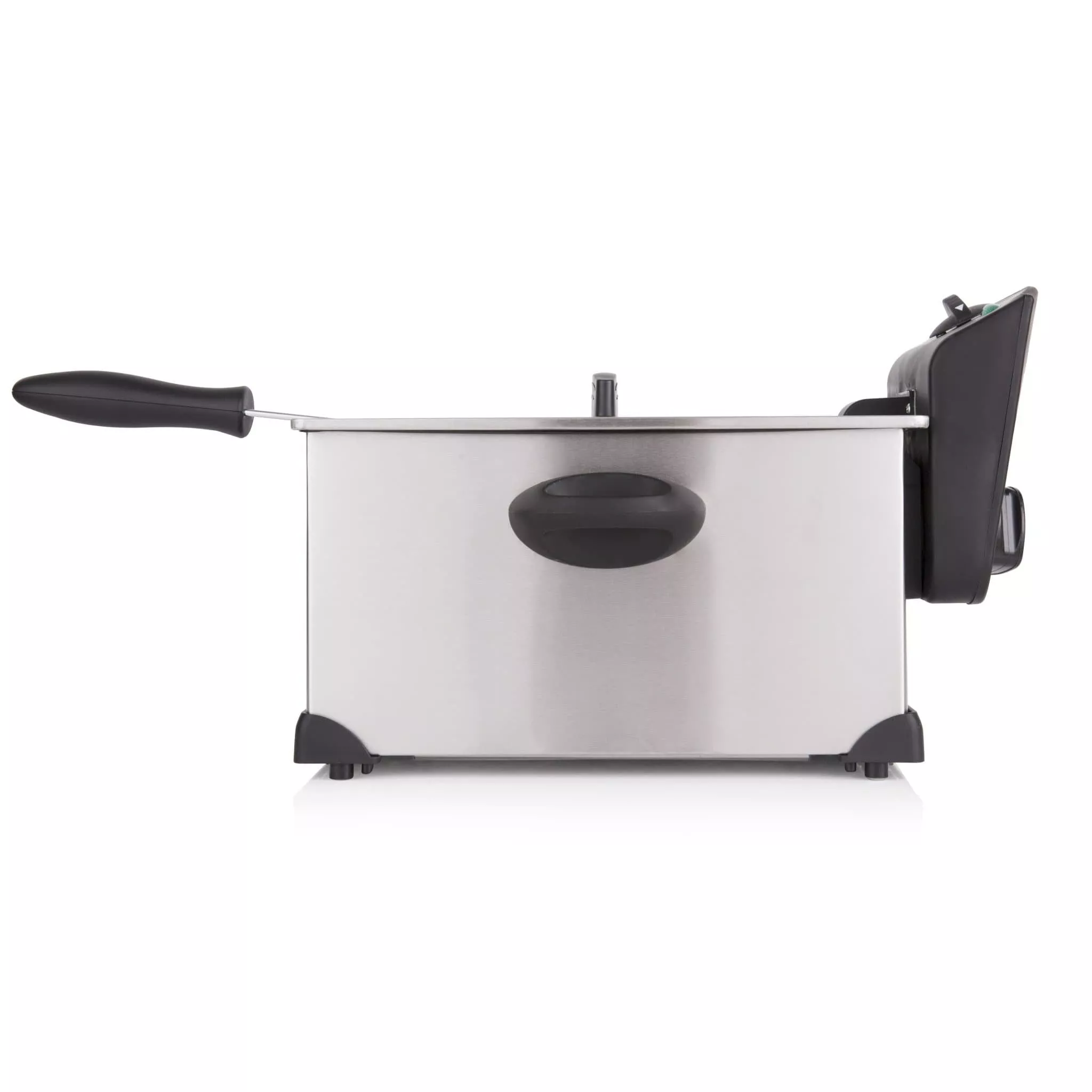 Swan SD6040N 3 Litre Fryer in Stainless Steel - Viewing Window - Image 4