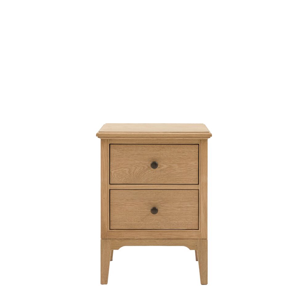 Astley 2 Drawer Bedside Table - Image 4