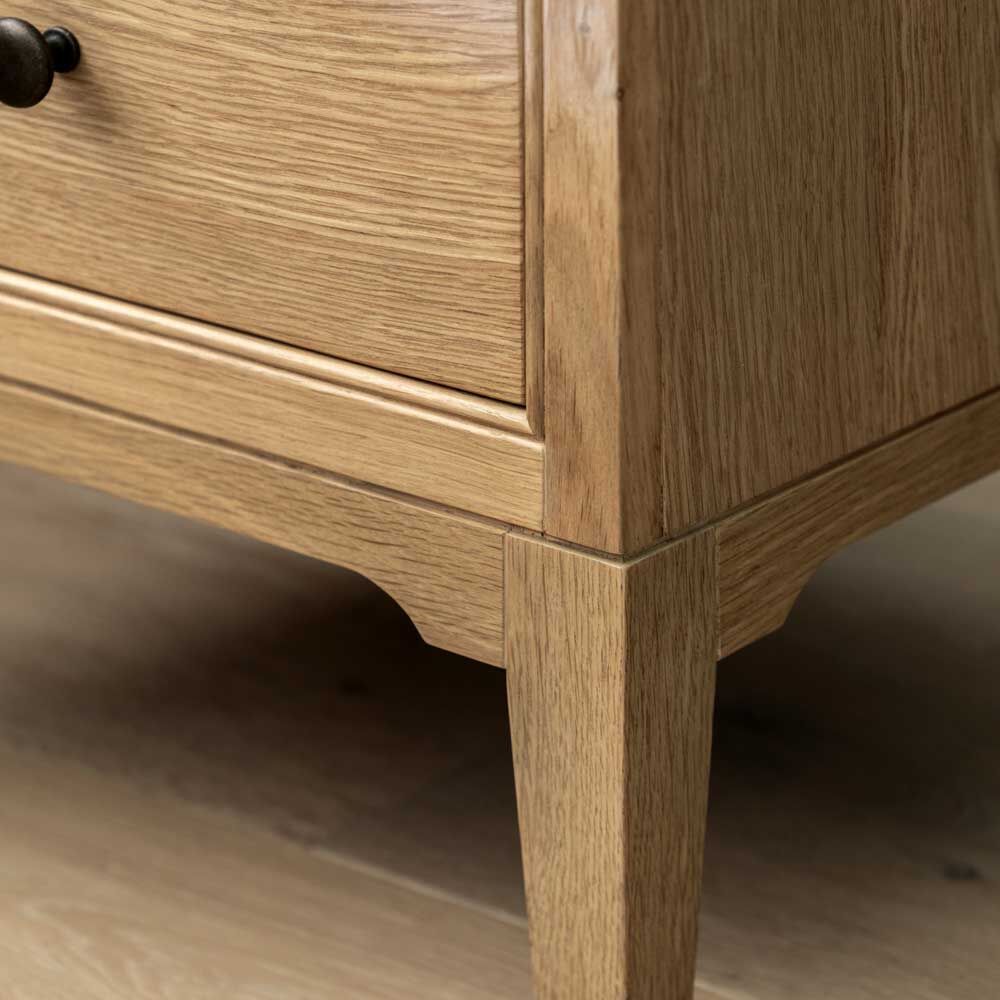 Astley 2 Drawer Bedside Table - Image 2