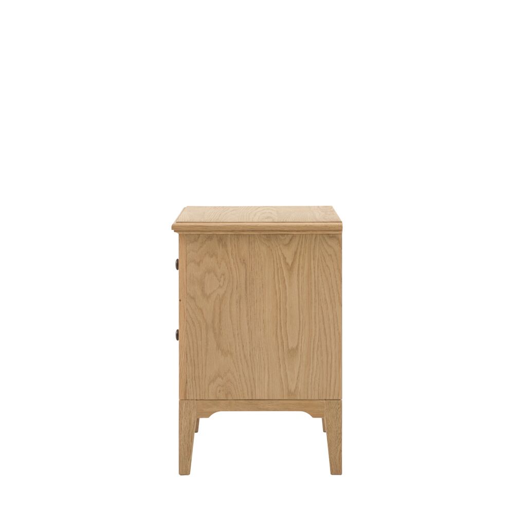 Astley 2 Drawer Bedside Table - Image 6