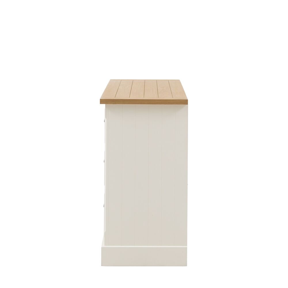 Oxford 6 Drawer Chest White - Image 4