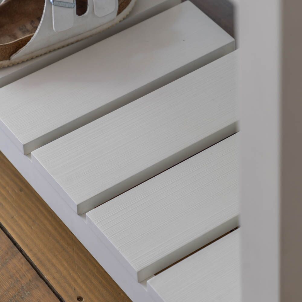 Oxford 2 Drawer Console Table White - Image 2