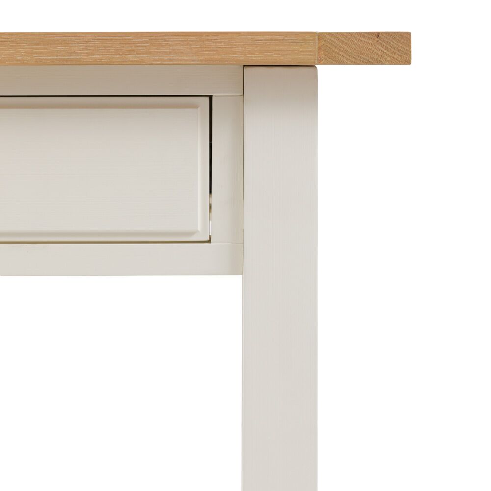 Oxford 2 Drawer Console Table White - Image 8