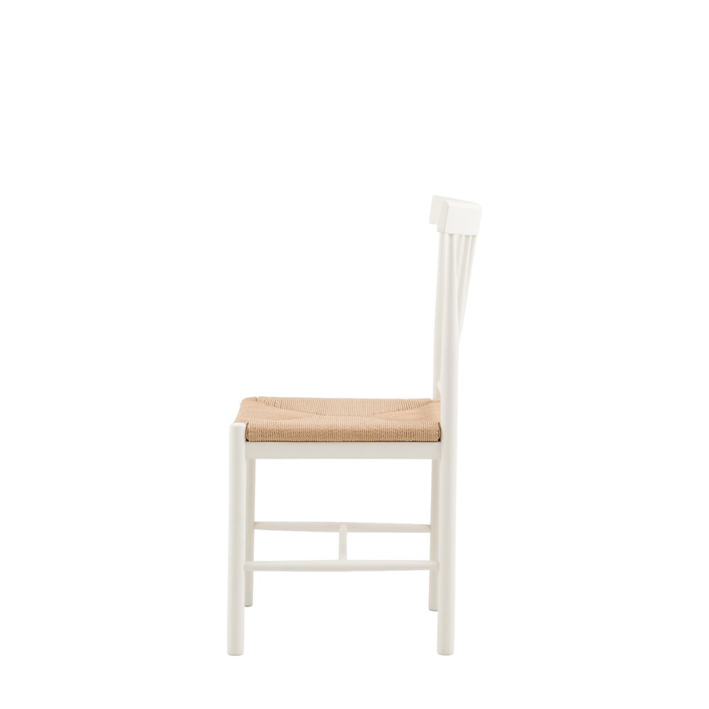 Oxford Dining Chair White (2 Pack) - Image 4