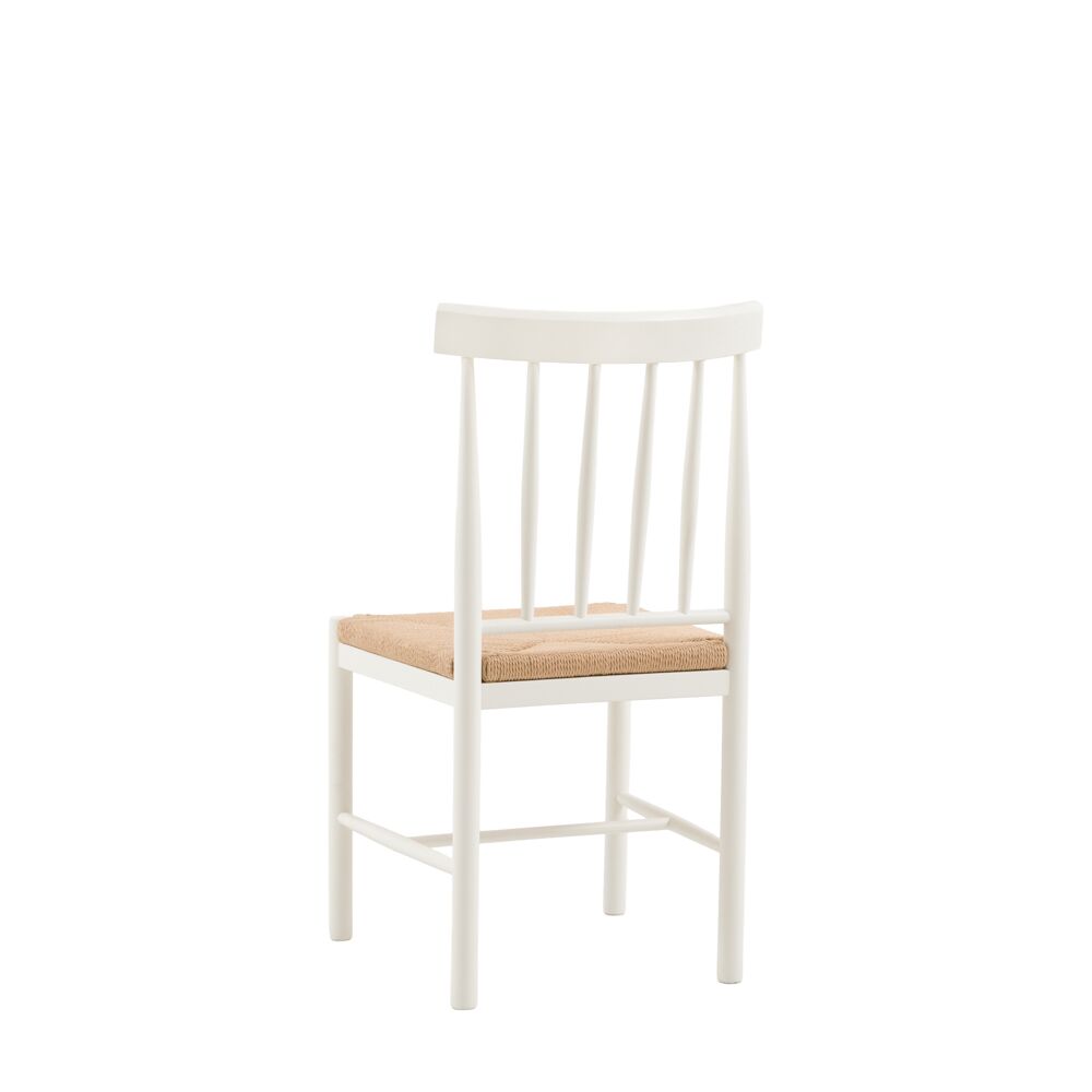 Oxford Dining Chair White (2 Pack) - Image 5