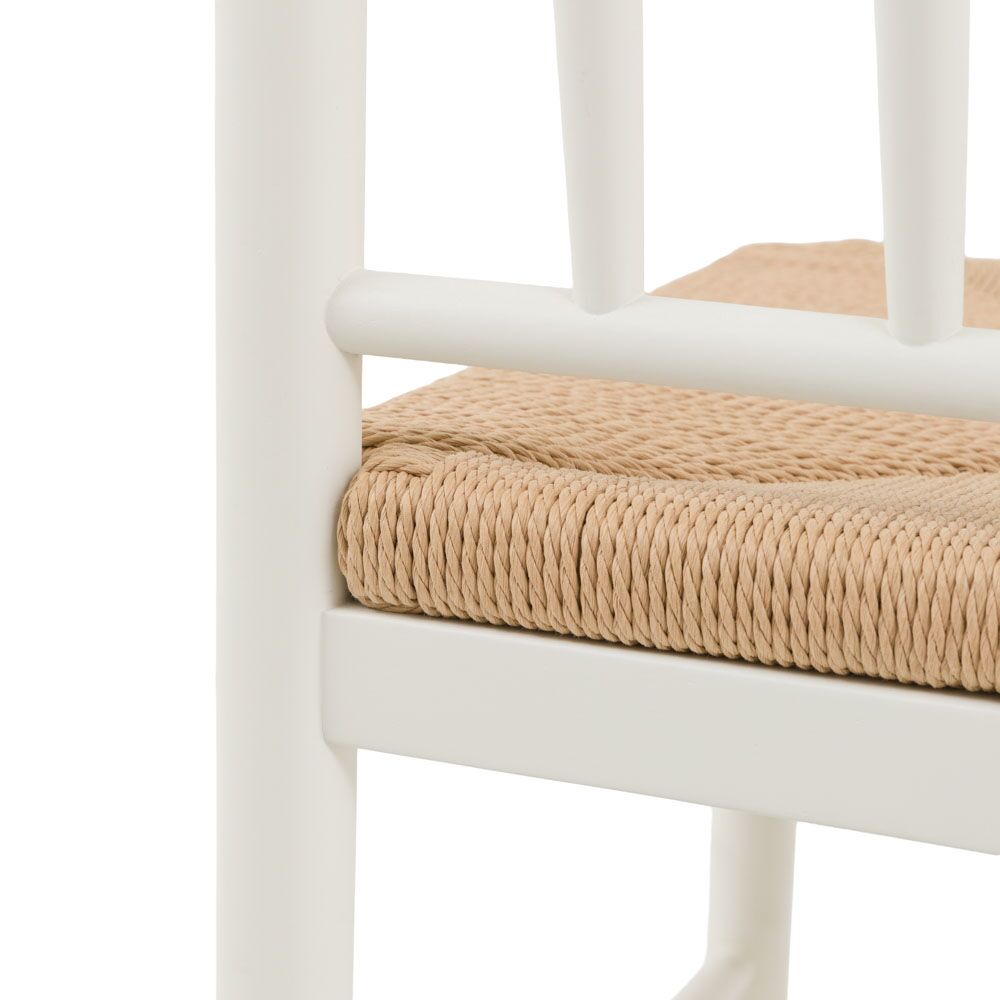 Oxford Dining Chair White (2 Pack) - Image 7