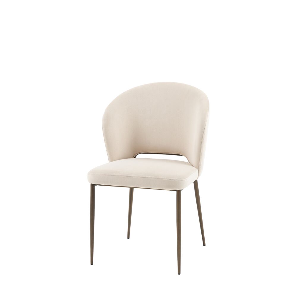 Pirillo Dining Chair Vanilla (2 Pack) - Image 5