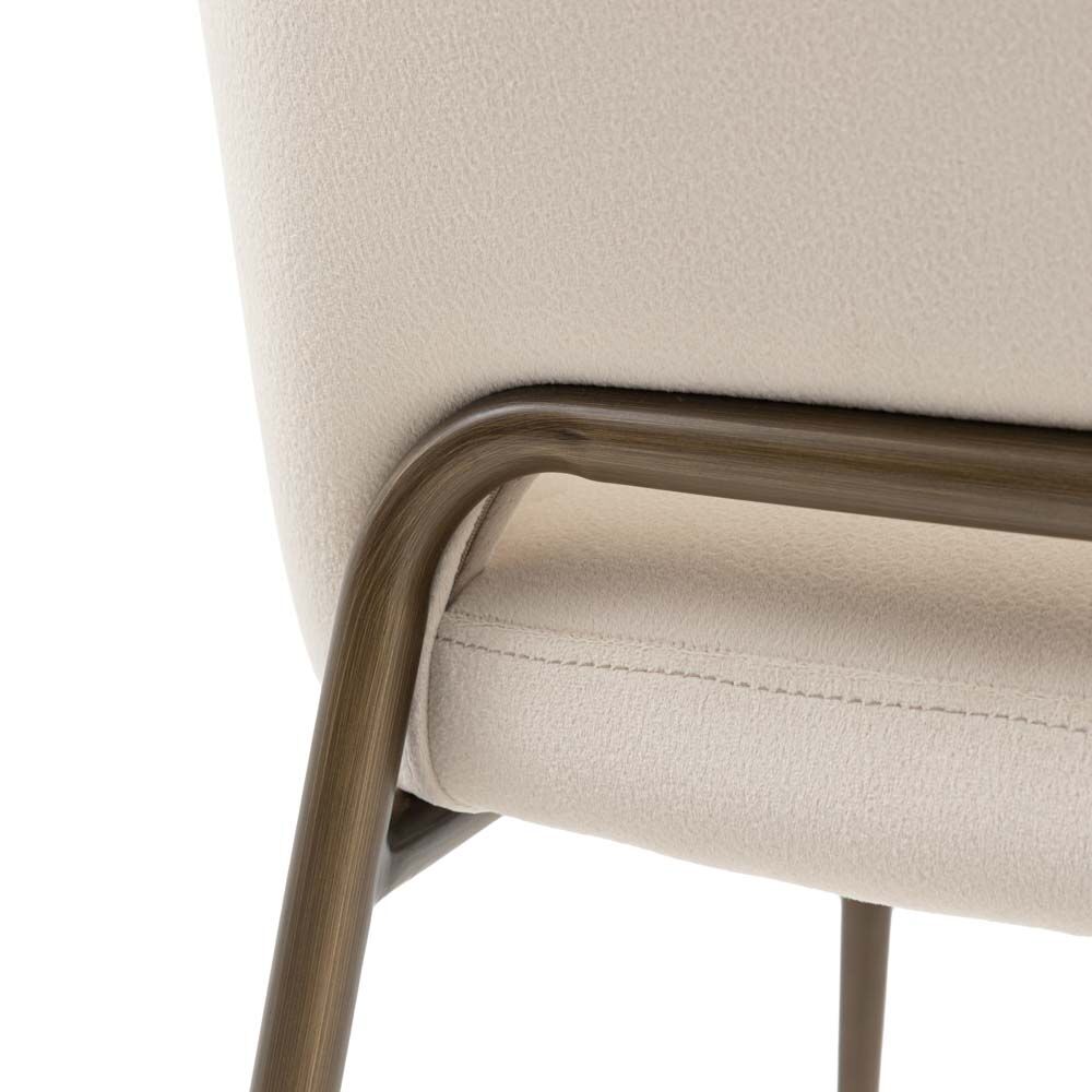 Pirillo Dining Chair Vanilla (2 Pack) - Image 8