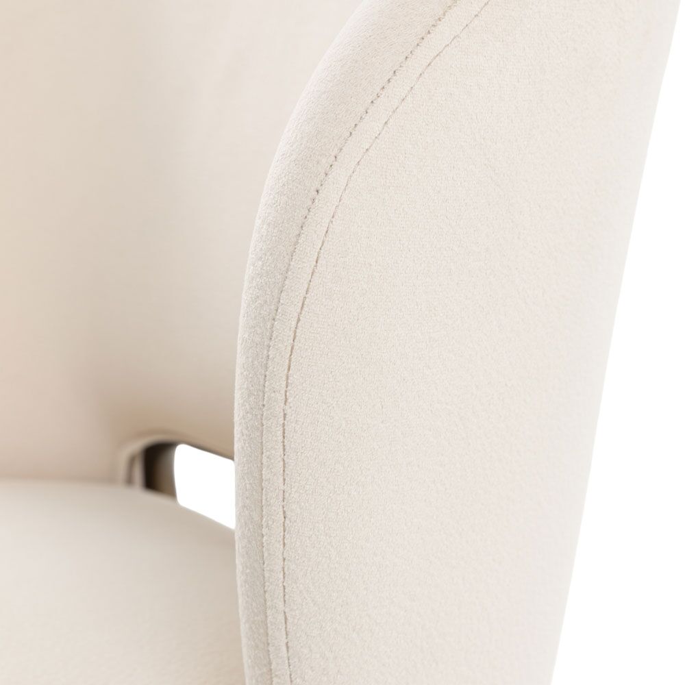 Pirillo Dining Chair Vanilla (2 Pack) - Image 9
