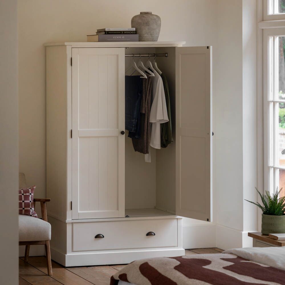 Oxford Wardrobe White - Image 2