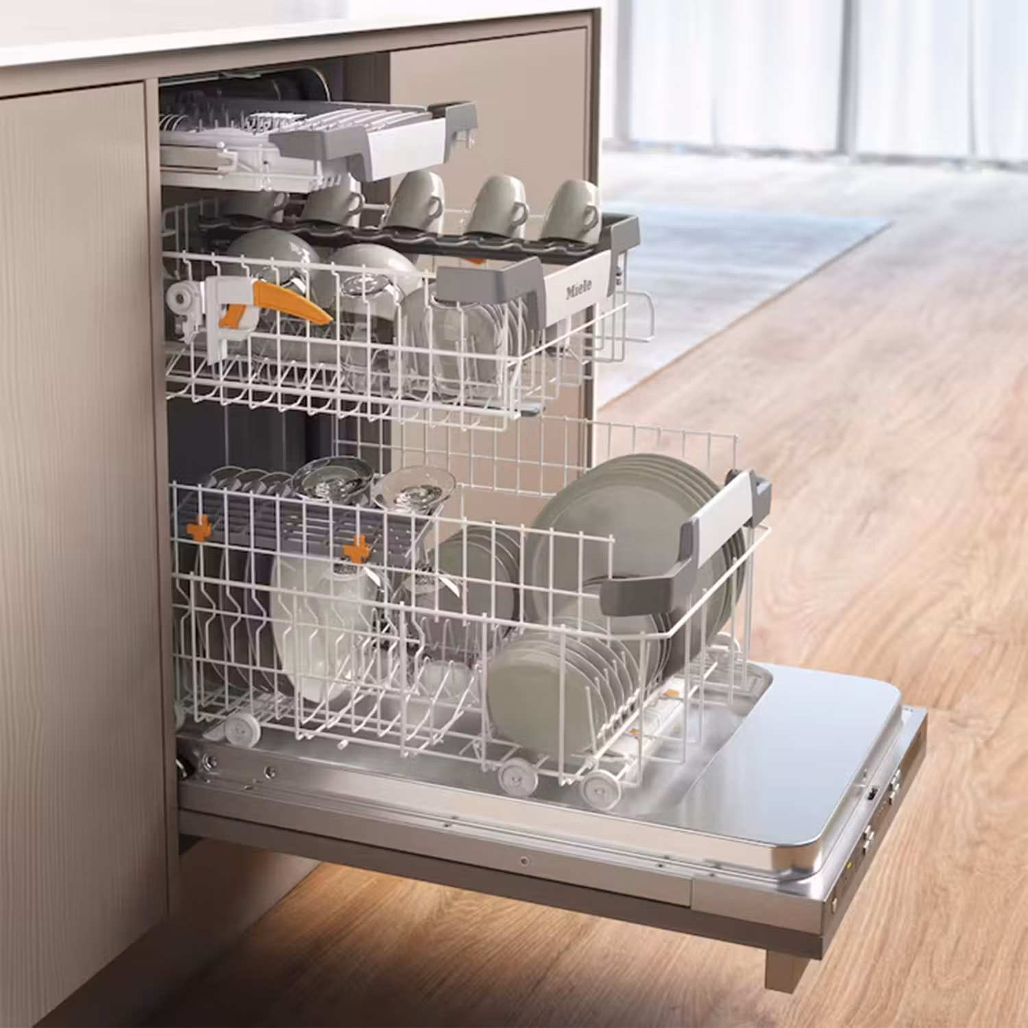 Miele G5790SCVI 45cm Fully Integrated Slimline Dishwasher - Image 3