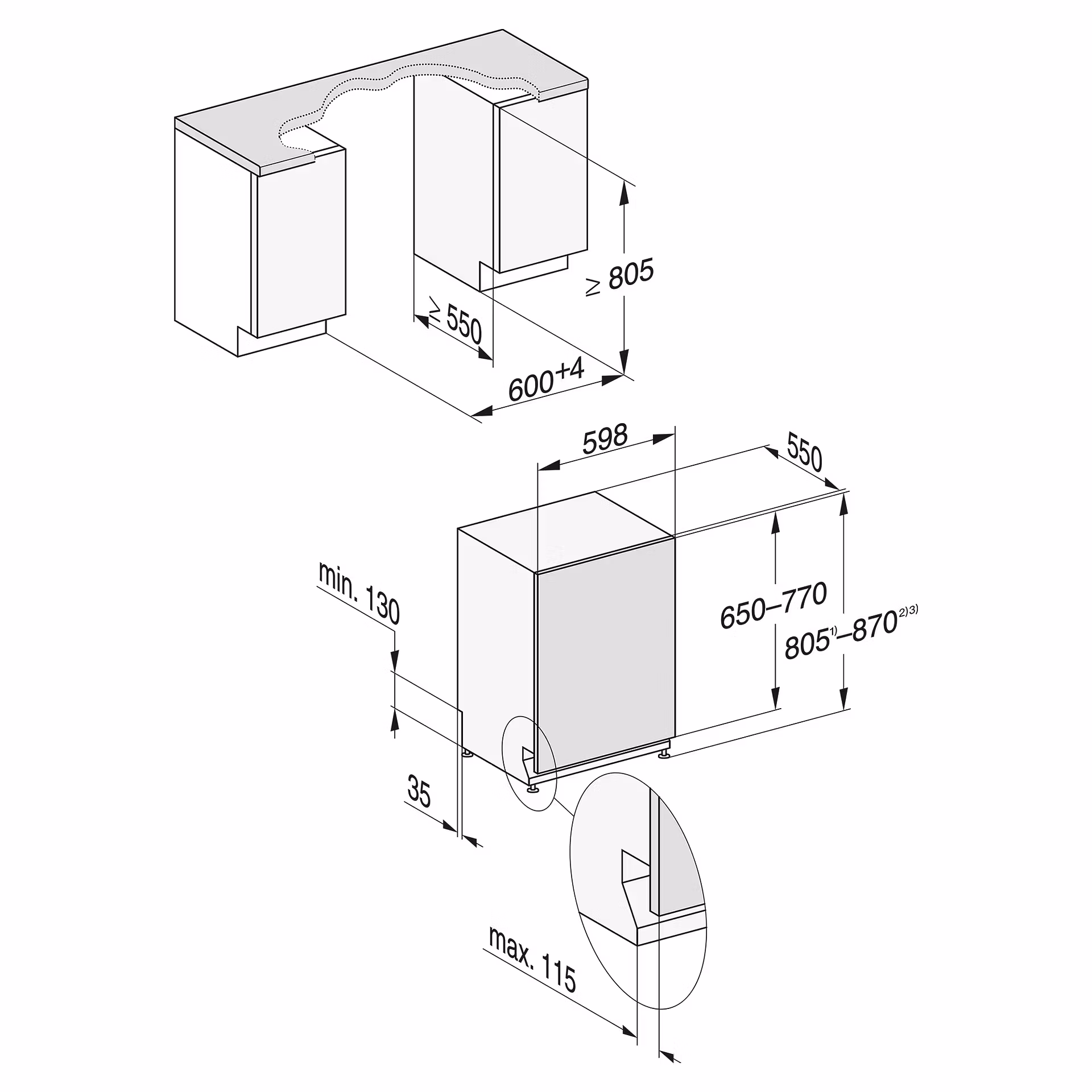 Miele G5651 SCVI 60cm Fully Integrated Dishwasher - Image 4