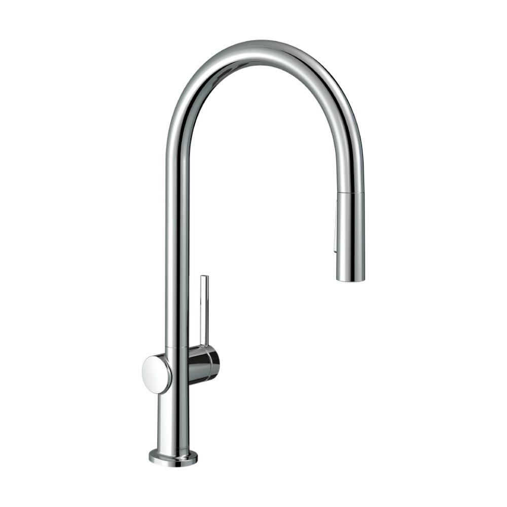 Hansgrohe Talis M54 Single Lever Kitchen Mixer 210, Pull-out Spray 2jet - Chrome