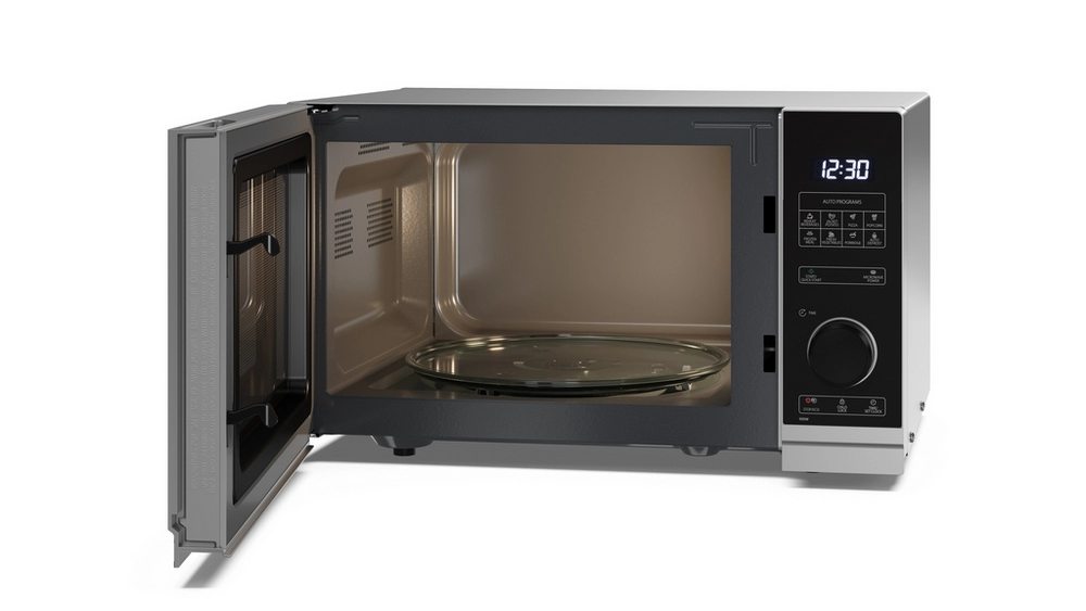 Sharp YC-PS254AU-S 25 Litres Solo Microwave - Silver - Image 3