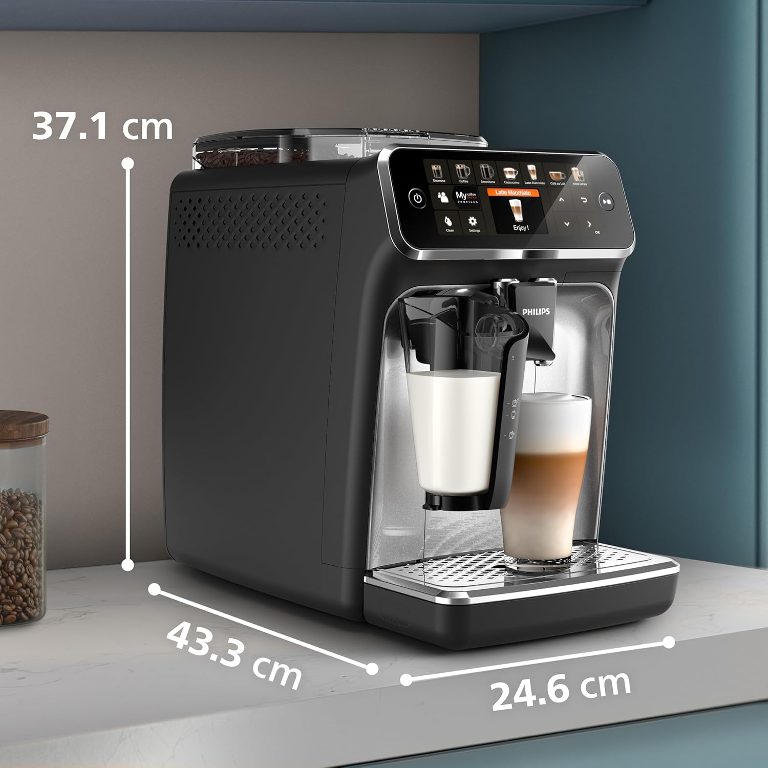 Philips EP5446/70 5400 Series Fully Automatic Espresso Machine - Image 9