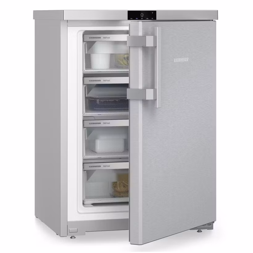 Liebherr FNSDDI1624 60cm Plus Freestanding Undercounter Frost Free Freezer – STAINLESS STEEL - Image 4