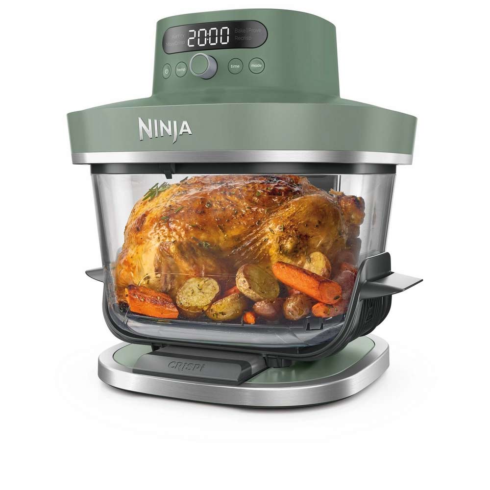 Ninja AS090UKGN CRISPi PRO 5-in-1 Glass Air Fryer - Green - Image 2