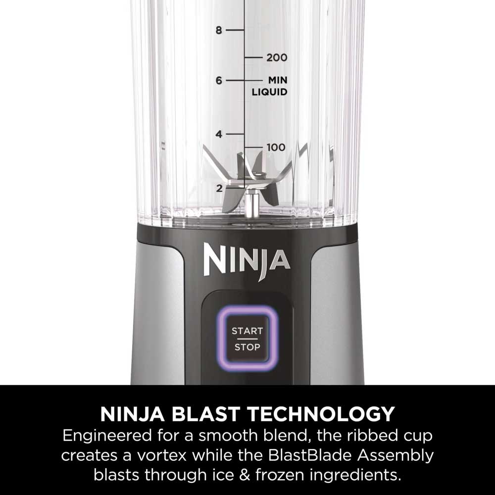 Ninja BC151UKBK Cordless Portable Motorised/Compact Blender - Black - Image 4