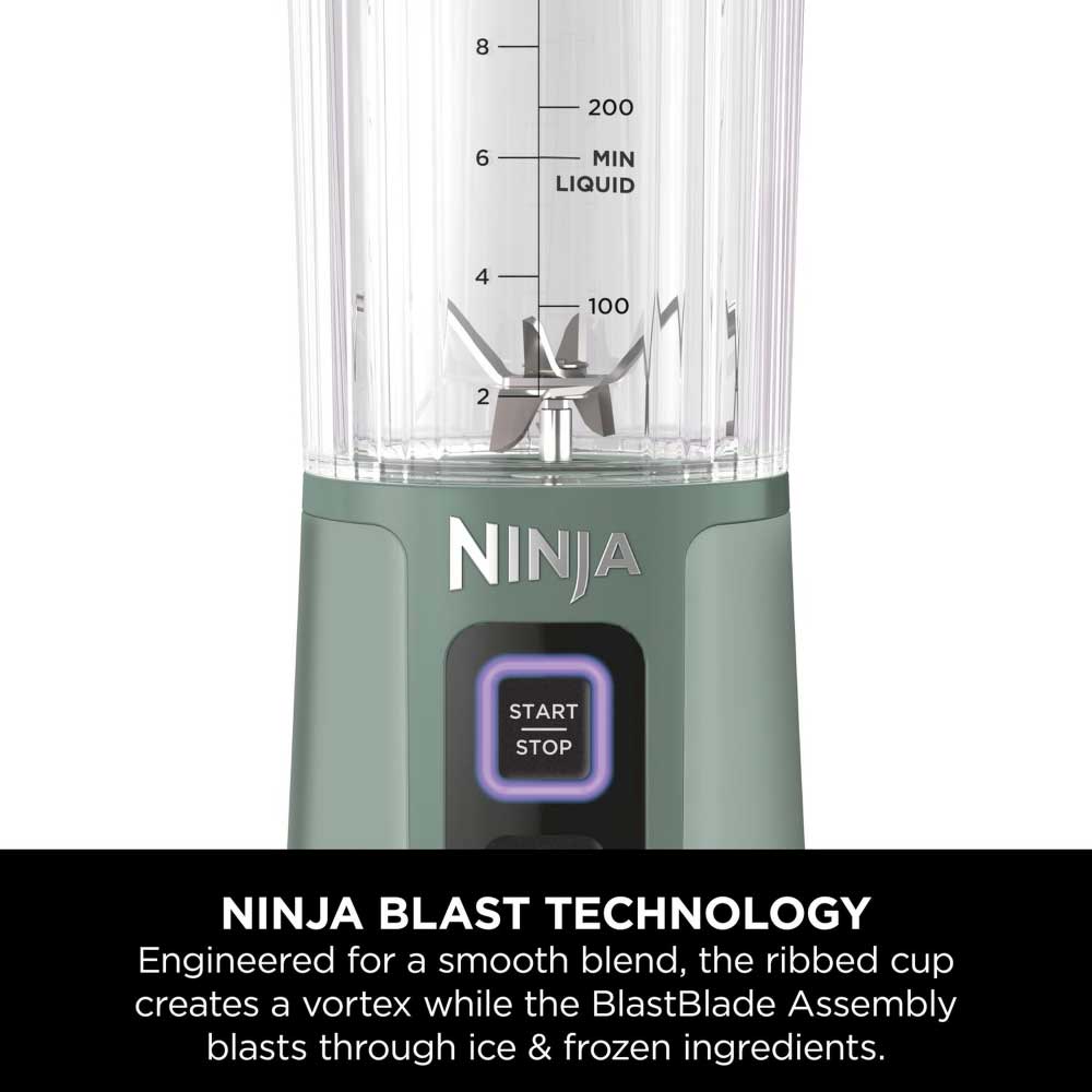 Ninja BC151UKEM Cordless Portable Motorised/Compact Blender - Emerald Green - Image 4