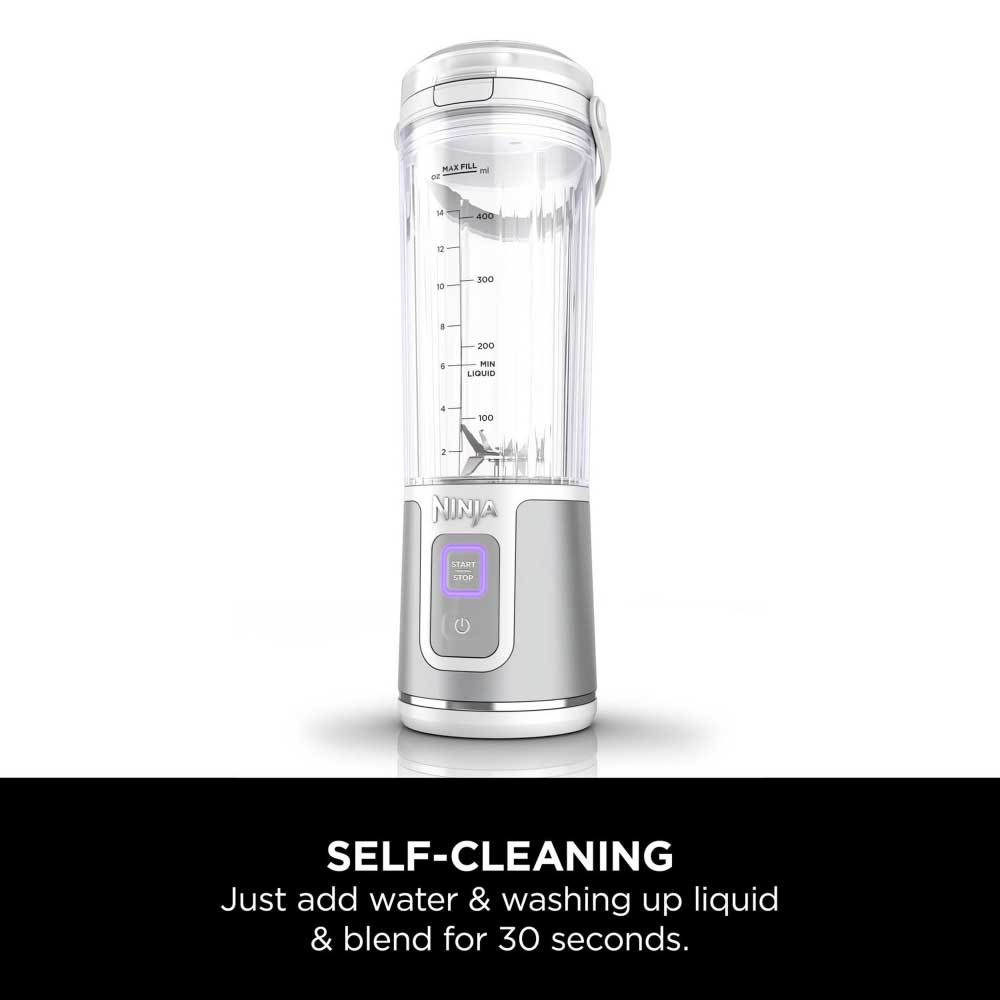 Ninja BC151UKWH Cordless Portable Motorised/Compact Blender - White - Image 2